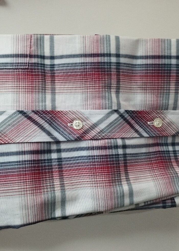 Di cotton kısa kollu gömlek  - Görsel 2