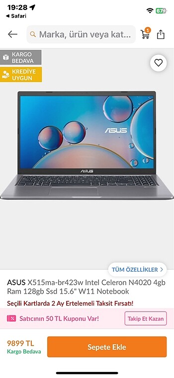 Asus x515ma br423w