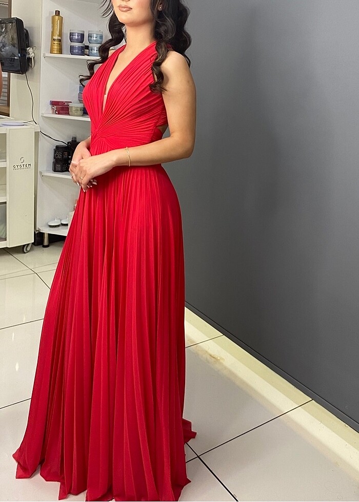 Şeref Vural Marka Gece Elbisesi - Görsel 3