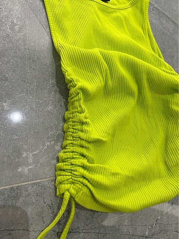 xs Beden yeşil Renk H&M yazlık bluz