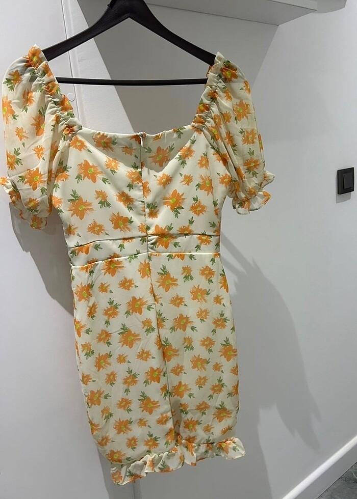 Yazlık boyu ayarlanabilir elbise - Görsel 2