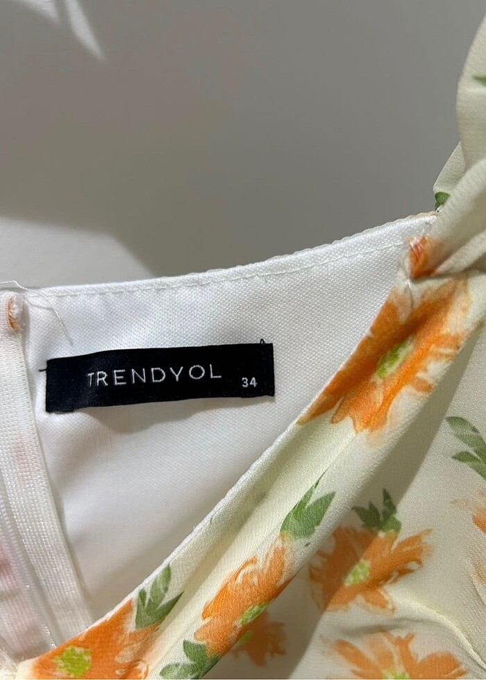 Yazlık boyu ayarlanabilir elbise - Görsel 4