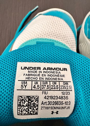 Diğer Under Armour Turkuaz Renkli Basketbol Ayakkabısı