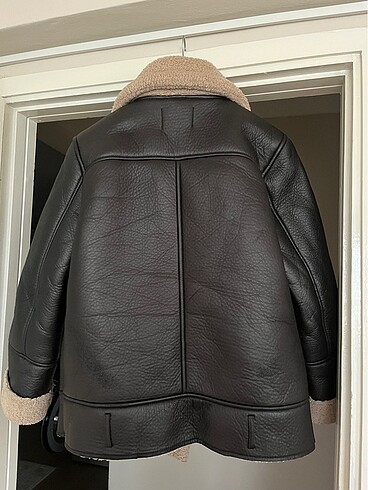 Stradivarius Stradivarius kürklü biker ceket