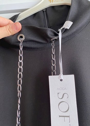 Siyah Uzun Elbise - Görsel 3