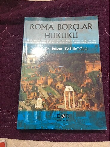 Bülent Tahiroğlu Roma Borçlar Hukuku
