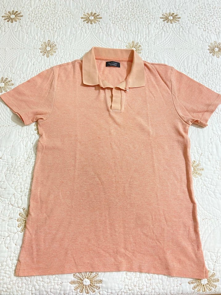 Polo Yaka Düğmeli Erkek Tişört - Görsel 2