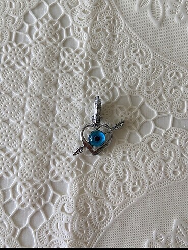 Nazar boncuklu kolye ucu (2 adet) - Görsel 2