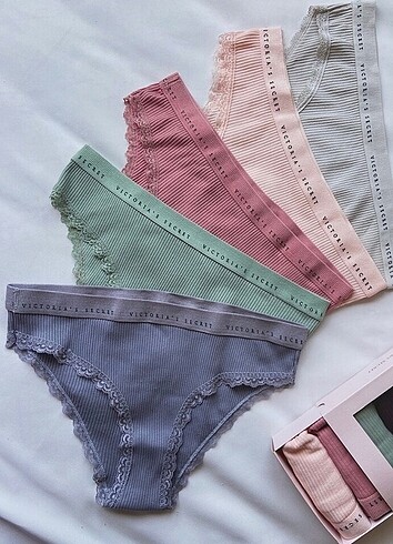 Victoria s Secret Victoria secret calvin klein 5 li set çamaşır iç giyim