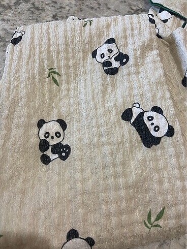 m Beden Pandalı pijama takımı