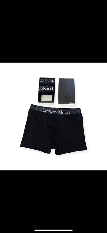Calvin Klein 3 lü Boxer iç çamaşırı