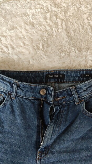 LC Waikiki Mom jeans pantolon 0 pamuk