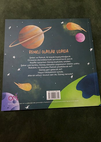 Renkli Olaylar Uzayda - Çocuk Kitabı - Görsel 2