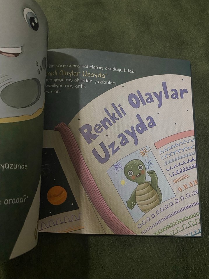 Renkli Olaylar Uzayda - Çocuk Kitabı - Görsel 5