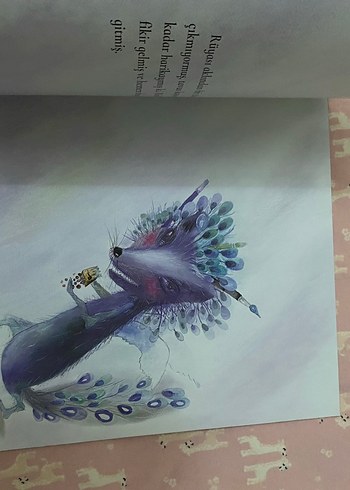 Tavus Kusu Olmak İsteyen Çakal - Sanat Kitabı - Görsel 4