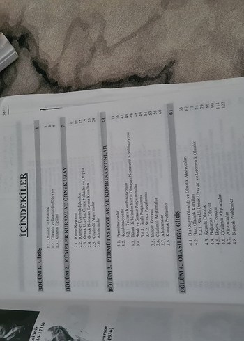 Olasılık ve İstatistik Kitabı
