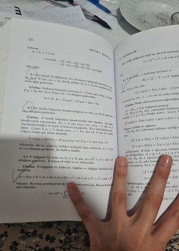 Örneklerle Soyut Cebir Kitabı - Görsel 5