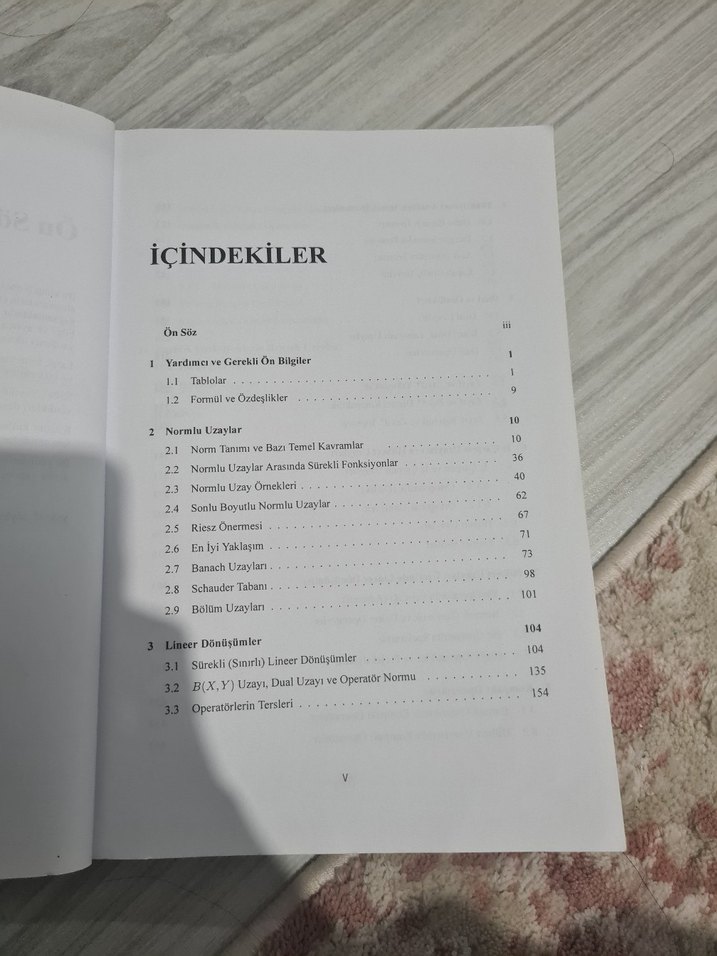 Fonksiyonel Analiz Çözümlü Alıştırmaları - Görsel 2