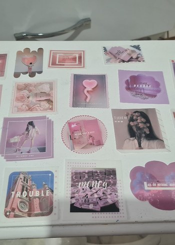 Pastel Pembe sticker - Görsel 2