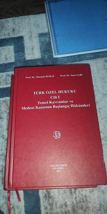 Türk özel hukuku temel kavramlar Mustafa dural