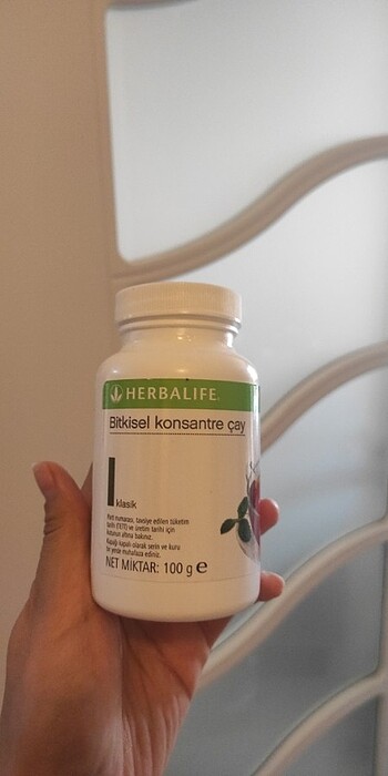 Herbalife bitkisel konsantre çay