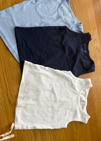 Çocuklar için 3'lü Pamuklu Atlet Seti - Görsel 3