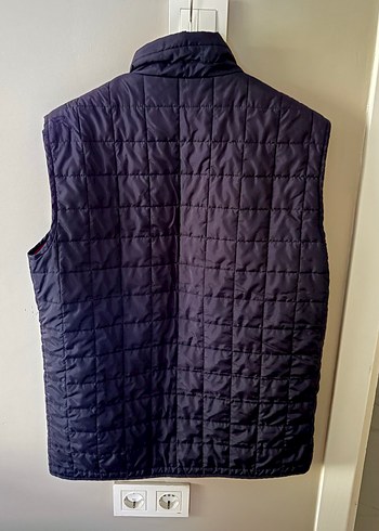 Erkek lacivert Fermuarlı Yelek - Görsel 5