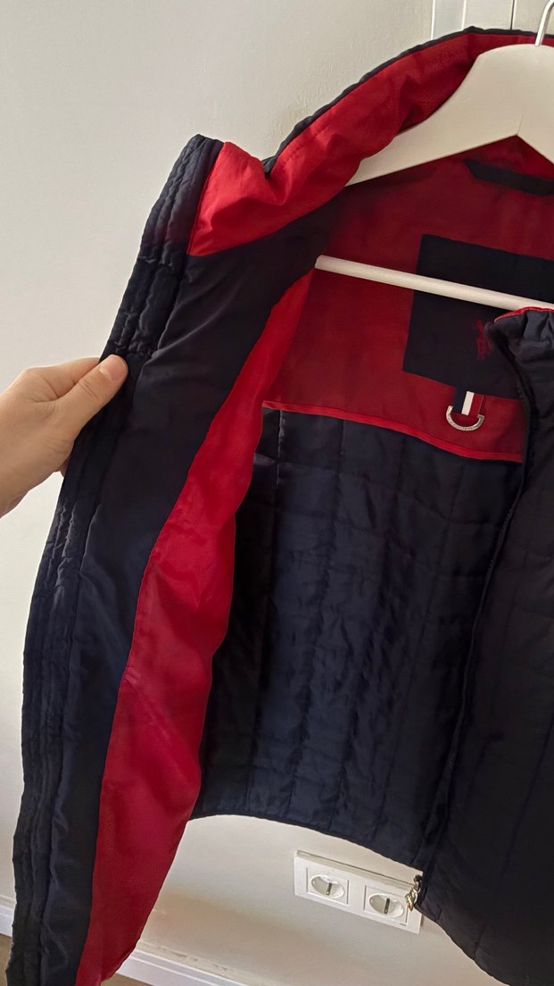 Erkek lacivert Fermuarlı Yelek - Görsel 2