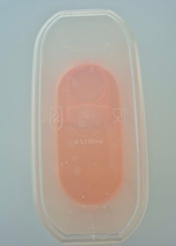 Beden turuncu Renk TUPPERWARE SAKLAMA KABI