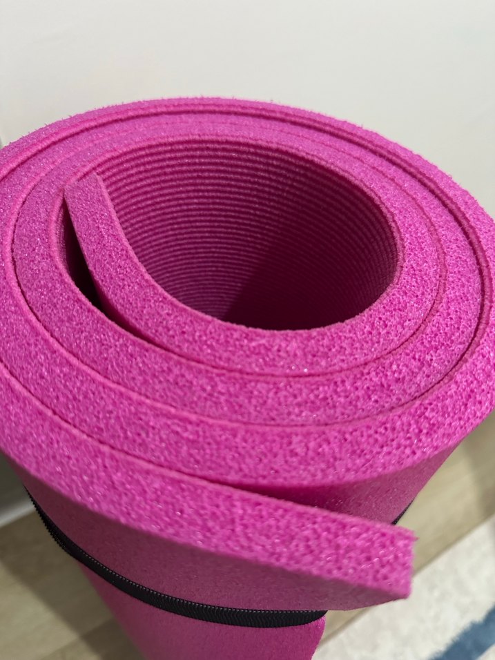 Pembe Yoga ve Egzersiz Matı - Görsel 2