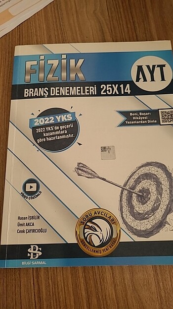BİLGİ SARMAL AYT FİZİK DENEME 