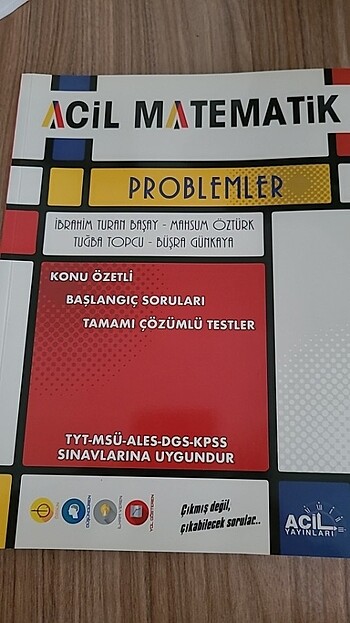 ACİL PROBLEMLER FASİKÜLÜ 