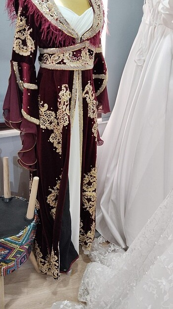 Tasarımcı Bindallı, kaftan, kinalik 