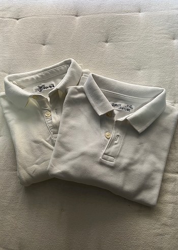 Zara Beyaz Erkek Çocuk uzun Kollu Polo Tişört