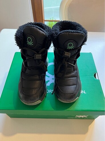 Benetton Benetton siyah bot