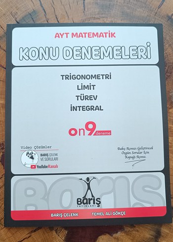 Barış Yayınları AYT Matematik Konu Denemeleri