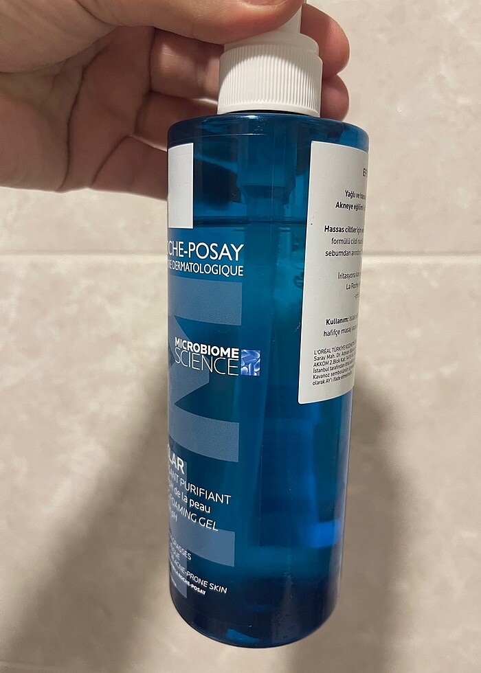 La roche posay yüz temizleme jeli - Görsel 4