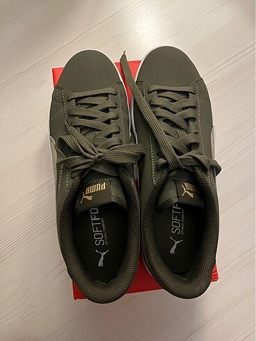 42 Beden haki Renk Puma smash yeşil ayakkabı