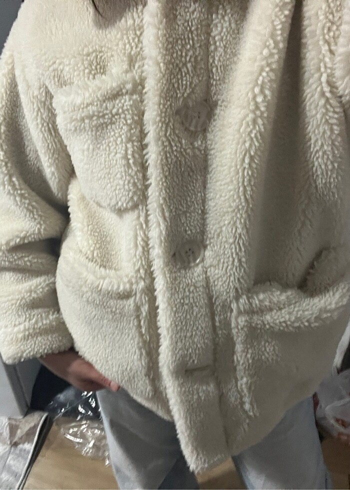 Pull & bear kürk - Görsel 4