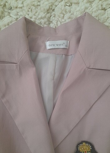 38 Beden pembe Renk BLAZER CEKET
