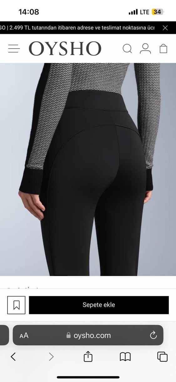 OYSHO kayak pantolonu - Görsel 3