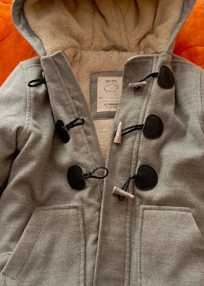 Erkek çocuk kaşe mont - Görsel 3