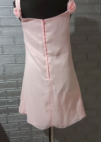 Pembe Abiye Elbise - Görsel 3