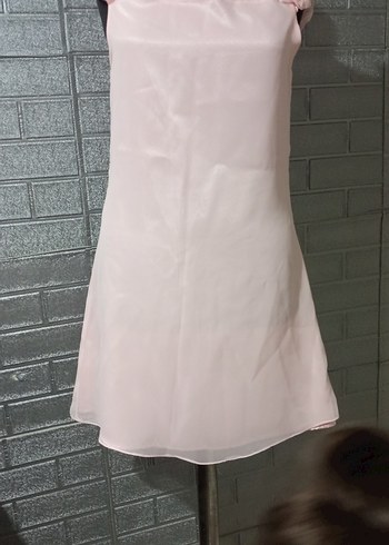 Pembe Abiye Elbise - Görsel 8