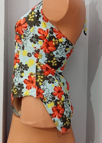 Çiçek Desenli Mini Bohem Mayo - Görsel 3