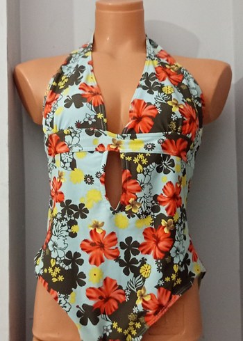 Çiçek Desenli Mini Bohem Mayo - Görsel 5