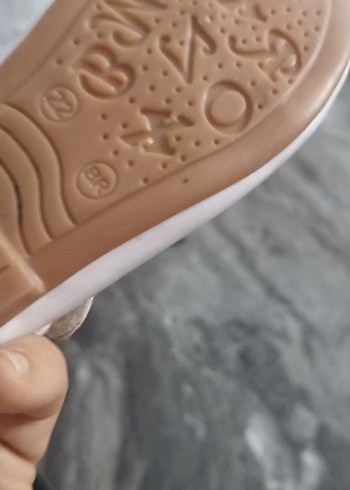 Kız Çocuk Beyaz Fiyonklu Babet Ayakkabı - Görsel 5