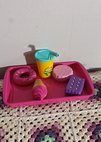 Renkli Oyuncak Tatlı ve İçecek Seti - Görsel 4