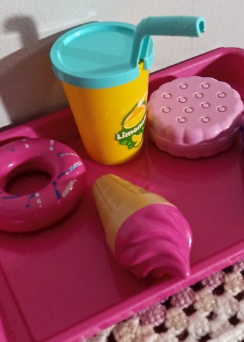 Renkli Oyuncak Tatlı ve İçecek Seti - Görsel 3