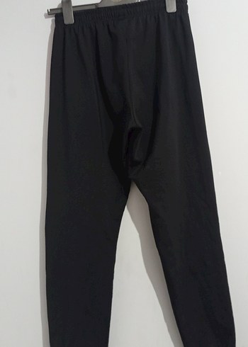 Kırmızı Şeritli Siyah Erkek Eşofman Altı - Görsel 2